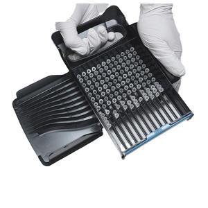 Chargeur de pointes de pipette à 96 puits |   Outil de remplissage rapide et d'installation facile pour pointes de pipette de laboratoire 10 µ<span class=keywords><strong>l</strong></span> 200 µ<span class=keywords><strong>l</strong></span>, accessoire de manipulation de liquides - Product Image 1