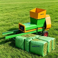 Presse à balles carrées robuste pour ensilage 3000-4000 kg/h pour ensilage de maïs, paille et foin