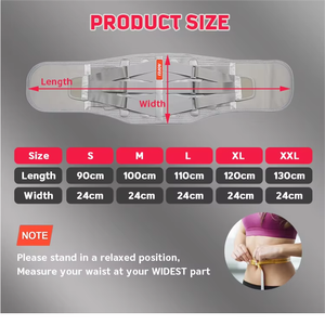 Làm việc y tế chỉnh hình thở Pain Relief thấp hơn eo Brace Strap trở lại thắt lưng hỗ trợ Belt - Product Image 5