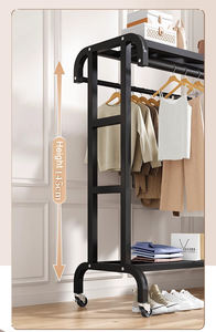 <span class=keywords><strong>Perchero</strong></span> de nuevo diseño, soporte para <span class=keywords><strong>perchero</strong></span>, <span class=keywords><strong>Perchero</strong></span> de <span class=keywords><strong>Metal</strong></span> independiente con ganchos para entrada - Product Image 6