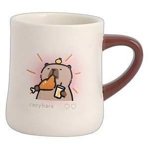 Kapibara <b>Ceramic</b> Mug Cartoon Design With Handle Perfect For Gift - Product Image 5