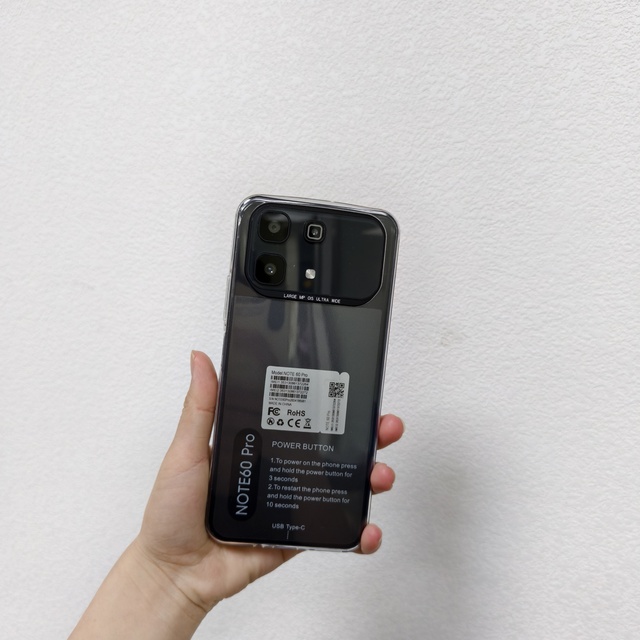 note60 pro dustproof metal sticker android phone