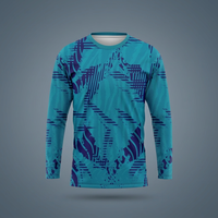 Maillot respirant à séchage rapide 100 % polyester avec impression par sublimation sur le devant, manches courtes pour homme, service OEM, motif personnalisé, marque de haute qualité