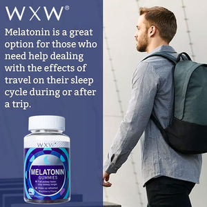 Gomitas de Melatonina para Dormir WXW, Suplemento Natural de Melatonina, Gomitas de Melatonina para Mejorar la Calidad del Sueño - Product Image 4