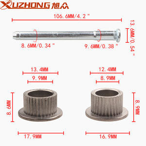 ชุดบานพับประตู Xuzhong Dh-1003-S สำหรับ 1994-2004 เชฟโรเลต S10 จีเอ็มซี S15 เหล็กชุบสังกะสีติดตั้งง่าย - Product Image 2