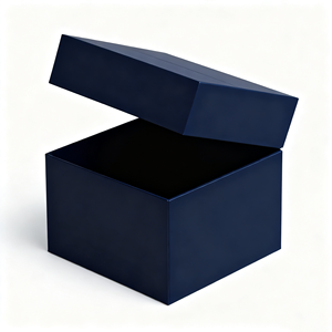 Boîte à montre et à <span class=keywords><strong>bijoux</strong></span> en velours recyclable de luxe conçue sur mesure par l'usine, avec couvercle ciel et terre, emballage cadeau avec mousse - Product Image 1