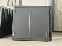 Persiana de Acero Moderna Antirrobo para Contenedores de Envío, Galvanizada, para Contenedores Prefabricados de Seguridad, Venta al Por Mayor de Fábrica