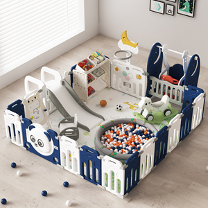 Fabbriche pieghevole box recinzione gioco cortile di sicurezza pieghevole <span class=keywords><strong>parco</strong></span> <span class=keywords><strong>giochi</strong></span> interno recinzione di plastica per il bambino per il bambino - Product Image 2