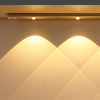 Type C LED Bar Veilleuse Moderne Détecteur de Mouvement Dimmable Cabinet Lampe Portable Induction Mur Monté Cuisine Salle