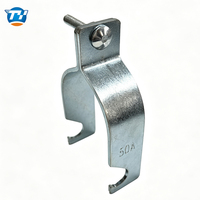 Collier de serrage pour tuyau UTT8001 en deux parties, compatible avec les colliers de serrage et les supports de tuyaux pour les travaux de plomberie en bâtiment