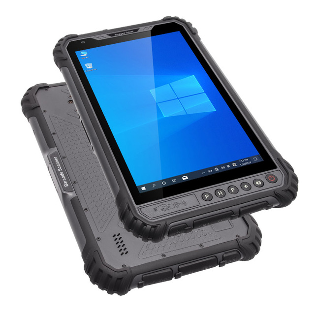 WinPad W801 8" New Rugged Industrial Tablet PC 256GB 4G LTE Wi-Fi Windows 10 Quad Core