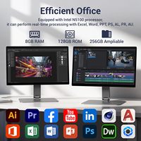 All-in-One Panel PC with Robust Performance for Demanding Tasks,All-in-One 15.6" Desktop Computers Powered by an Intel Celeron
