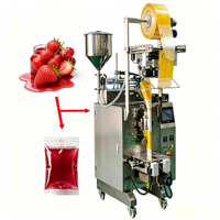 Machine d'emballage entièrement automatique électrique pour sachets de jus, lait et eau pure, haute performance, pour liquides et remplissage de sacs