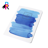 Cuaderno de Tapa Blanda con Logotipo Impreso Personalizado, Papel Reciclado para la Escuela, Oficina, Diario, Bloc de Notas, Venta al por Mayor, Ecológico