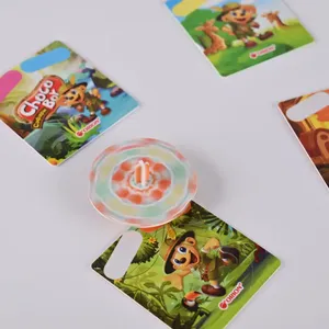 <span class=keywords><strong>Tazos</strong></span> Pogs Personalizados de Fábrica con Diseño a Medida, Papel Plástico Redondo y Lámina de Holograma - Product Image 4