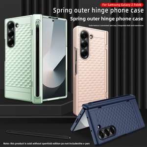 สินค้าขายดีที่สุด: เคสพับได้แบบป้องกัน พร้อมช่องใส่ปากกาแบบใหม่ และดีไซน์ลายลูกบาศก์ ใช้ได้กับ Sam - Product Image 1