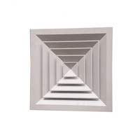 Diffuseur de plafond d'air en aluminium dans le système Hvac