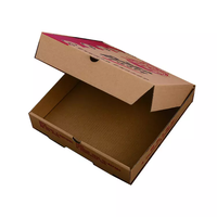 Les matériaux d'emballage ondulés étanches à l'humidité de pizza maintiennent l'intégrité du produit pendant la livraison