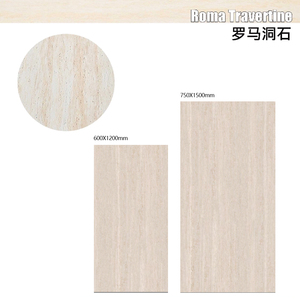 กระเบื้องถ้ำ Travertine ขนาด<span class=keywords><strong>60x120</strong></span> 75X175cm ที่ทันสมัยแกะสลักพื้นผิวเคลือบเงาแผ่นพอร์ซเลนขัดเงากระเบื้องปูพื้นผนังภายใน - Product Image 5