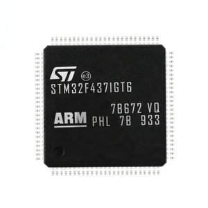 วงจรรวมดั้งเดิม MCU 32 บิต หน่วยความจำแฟลช 1MB 176LQFP STM32F4 STM32F437 STM32F437IGT6 - Product Image 1