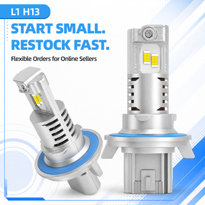 Faro LED para Camión L1 H13, IP68 Impermeable, 9-32V, Controlador Estable, Blanco Brillante, Refrigeración por Tubo de Cobre, Venta al Por Mayor - Product Image 1