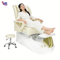Fauteuil de pédicure et manucure multifonctionnel Xinman Beauty de haute qualité pour salon de beauté, avec fonction bain de pieds, à prix abordable – Chaise de spa