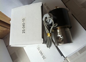 Contrôle par solénoïde 2 voies en acier inoxydable 3/8 ''Modèle 2S040-10 <span class=keywords><strong>Vannes</strong></span> pour l'eau OEM Personnalisable - Product Image 2