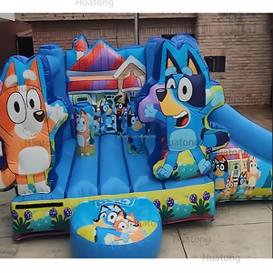 Bên Cho Thuê PVC Phim Hoạt Hình Nhà Bị Trả Lại Nhảy Lâu Đài Jumper Trampoline Trẻ Em Nhà Nảy Combo Nhà <span class=keywords><strong>Bouncy</strong></span> Cho Trẻ Em - Product Image 5