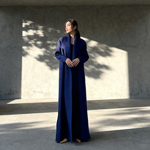 Robe Abaya en Polyester Plissée Imprimée Personnalisée de Haute Qualité pour Femmes Musulmanes, Vêtement Élégant pour Occasions Spéciales - Product Image 2