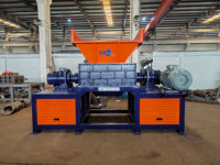 Shengzhong Industrieller Schredder Vierachsen-Automatikzerkleinerer für Schwere Aluminium Edelstahl Legierung Metall-Trommel-Schredder