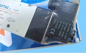 Válvula Solenoide Neumática AirTAC 4V41015A 4V410-15 para Sistema de Automatización Hidráulica en Stock - Product Image 3