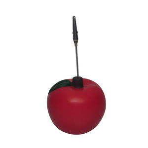 ที่ใส่กระดาษโน้ตรูปแอปเปิ้ลสีแดงน่ารัก พิมพ์โลโก้ ของขวัญส่งเสริมการขายสำหรับโต๊ะทำงาน บรรเทาความวิตกกังวล ของที่ระลึกแปลกใหม่ - Product Image 4