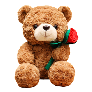 Orsacchiotto di Peluche con Cuore Rosso 'Ti Amo', Regalo Romantico per Amici - Product Image 5