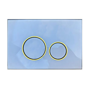 Placas de Doble Descarga DOLOGI de Vidrio Templado para Instalación de Cisterna Oculta en Inodoros Suspendidos para Inodoros <span class=keywords><strong>Geberit</strong></span> Sigma - Product Image 1