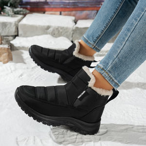 รองเท้าบูทยาวหุ้มข้อสำหรับผู้หญิง, รองเท้าบูตยาวกันน้ำกันหิมะสำหรับปีนเขากลางแจ้งฤดูหนาว - Product Image 1