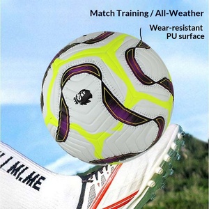 Balón <span class=keywords><strong>de</strong></span> Fútbol Europeo para Adultos, Talla 5, Modelo 2026.1, para Fútbol, Baloncesto, Voleibol, Resistente al Desgaste, Cosido con PU - Product Image 3