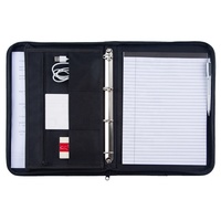 Portafolio de Documentos Personalizado A4, Carpeta con Cremallera de Tela Oxford, Portafolio con Carpeta, Portafolio de Poliéster Reciclado
