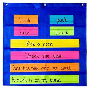 Organizador de Horarios Escolares Personalizado Transparente, con Bolsillos, para el Aula, Gran Venta - Product Image 2