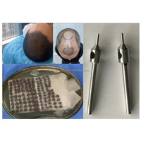 Machine de greffe de cheveux FUE, Punch FUE portable, Machine d'extraction de cheveux FUE pour cheveux longs et cheveux courts rasés