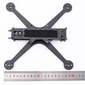 <b>5</b> Inch 3K Carbon Fiber Drone <b>Frame</b> Kit Cut Lightweight Quadcopter Racing with Screw Pack - Product Image 5