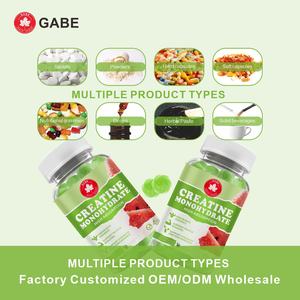 Fabricant de compléments alimentaires personnalisés Créatine monohydrate Gummy Croissance musculaire Soutien énergétique Compléments alimentaires pour adultes Fitness OEM Gummies - Product Image 1