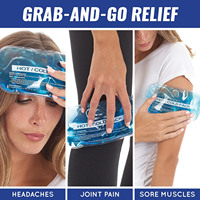 Pack de thérapie chaud/froid en gel PVC réutilisable personnalisé en usine, pour la récupération des blessures et le soulagement de la douleur, classe I CE