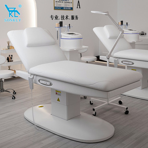 Lit de beauté électrique SONKLY pour salon, chaise de traitement facial avec hauteur réglable pour <span class=keywords><strong>spa</strong></span>, clinique, équipement <span class=keywords><strong>esthétique</strong></span> - Product Image 2