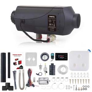 Nieuwe 5kw Diesel Kachel Met Afstandsbediening En Lcd-Scherm 12V/24V Voor Auto Suv Rv Aanhangwagen Camper Boot En <span class=keywords><strong>Garage</strong></span> - Product Image 1