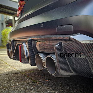 For M3 M4 G80 G82 Double Door Coupe 2020-2024 BC Style Carbon Fiber Rear Lip Rear Diffuser Bumper Lip - Product Image 2