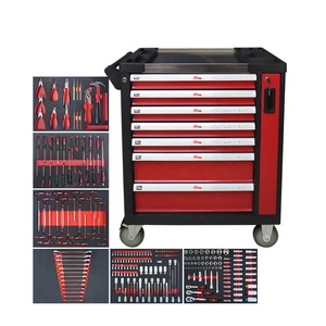 RTTOOL Meilleure Vente Chariot à Outils Manuel à 7 Tiroirs avec Table en Fer, Fabrication Allemande, Personnalisable OEM - Product Image 4