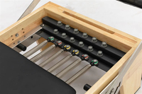 Silaikai Commercial Oak Wood Pilates Reformer Equipment Pilates Reformers-02 Système de résistance réglable pour le fitness et le Pilates