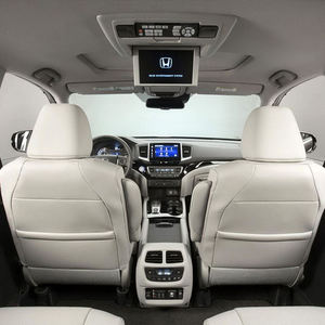 Housses de siège auto sur mesure en similicuir de luxe, protection intégrale 360°, pour Pilot 2009-2025, 7-8 places, toutes saisons, garantie 1 an - Product Image 2