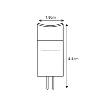 Ampoule intelligente LED basse tension 12V RGBCW Wifi G4 Contrôle APP