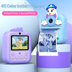 Nieuwe Instant-Print Digitale Camera voor Volwassenen, Schattig Cartoon Speelgoed, Mini High-Definition Fotoprinter met 2.4 inch Scherm - Product Image 2